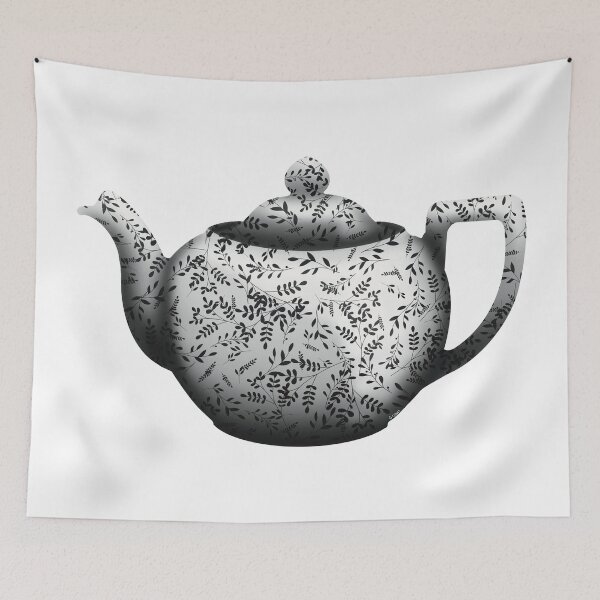Item preview, Teapot (without background) designed and sold by MadeByGeeClowes.