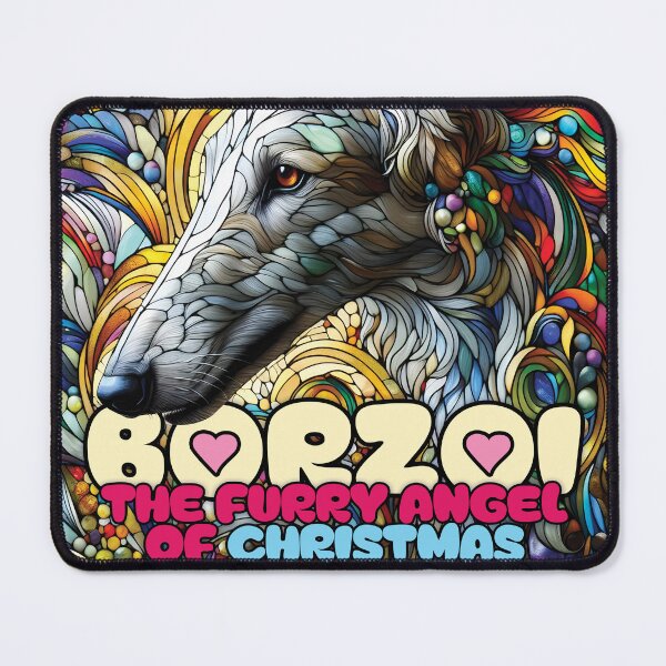 Item preview, Borzoi, the furry angel of Christmas. I love borzois. designed and sold by MrPila.