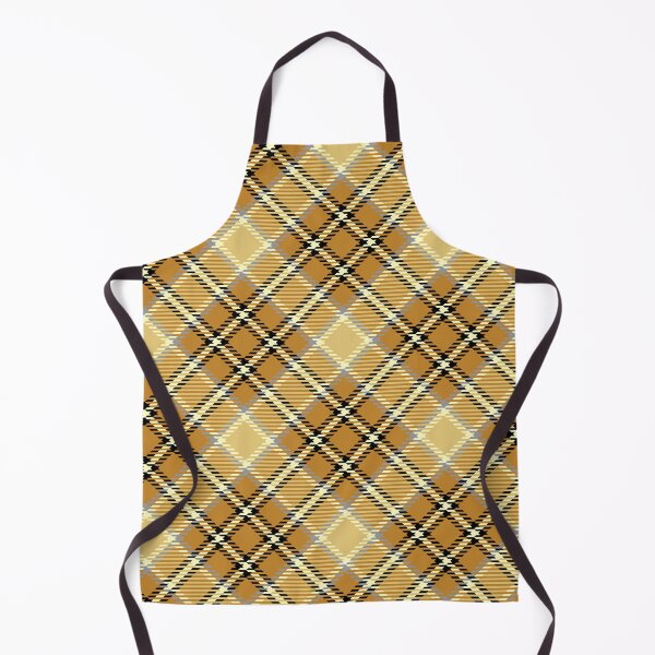 Item preview, Gold checkered plaid pattern designed and sold by Osting.