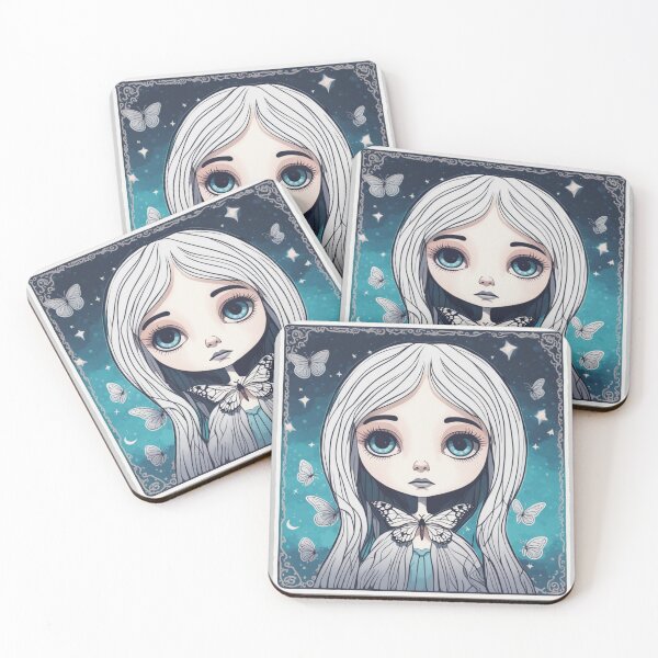 Item preview, Space Butterfly Girl designed and sold by Moi-cat.
