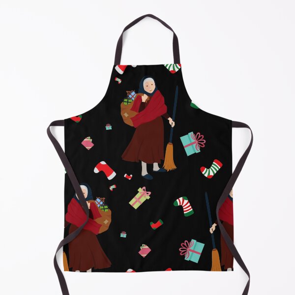 Item preview, black christmas witch befana gothmas designed and sold by Gossip Rag.