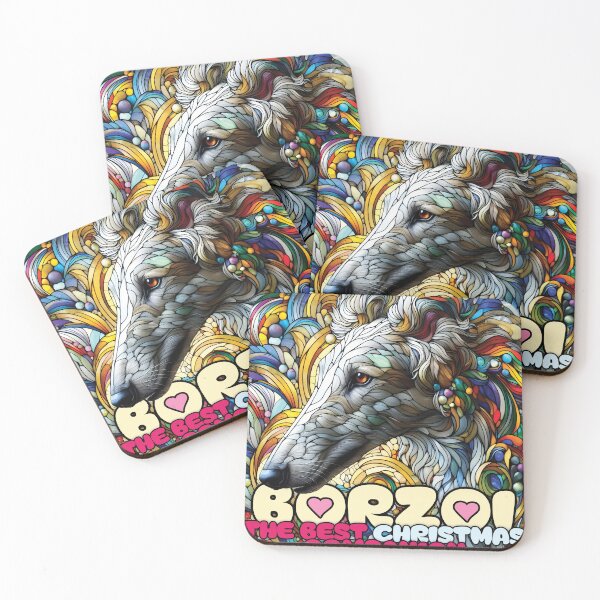 Item preview, Borzoi, the best Christmas companion. I love borzois. designed and sold by MrPila.