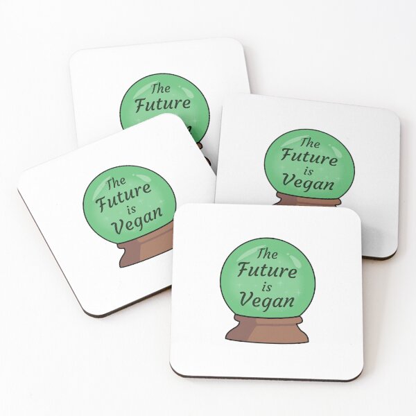 Item preview, The Future Is Vegan Crystal Ball designed and sold by GrassFedVegan.