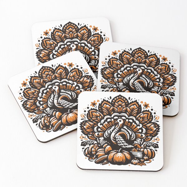 Item preview, thanksgiving turkey and pumpkin designed and sold by peno-.