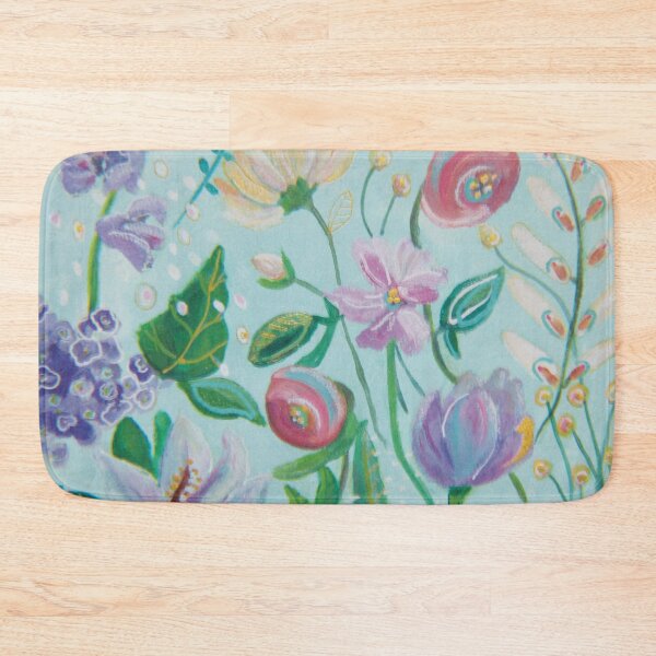 Item preview, Garden in Seafoam designed and sold by Mary Montelongo.