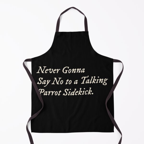 Item preview, Never Gonna Say No to a Talking Parrot Sidekick designed and sold by StudioTVDinners.