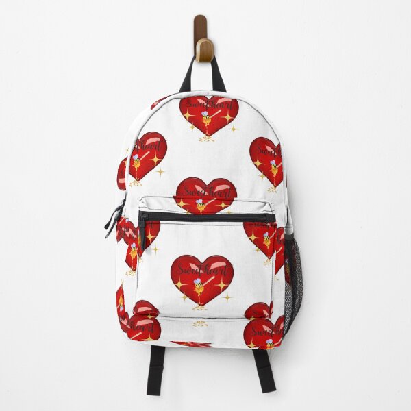 Item preview, red heart design with bee designed and sold by IvonneDesigns.