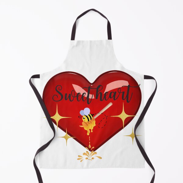 Item preview, red heart design with bee designed and sold by IvonneDesigns.