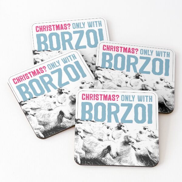 Item preview, Christmas? Only with borzoi! I love borzois. designed and sold by MrPila.