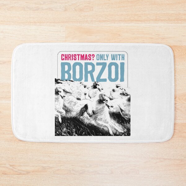 Item preview, Christmas? Only with borzoi! I love borzois. designed and sold by MrPila.