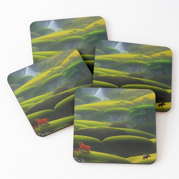 Item preview, Green dunes designed and sold by 8istudioweb.