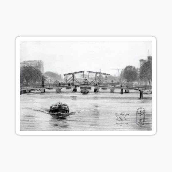 Item preview, The Magere Brug in Amsterdam – 09-11-23 designed and sold by Corne Akkers.