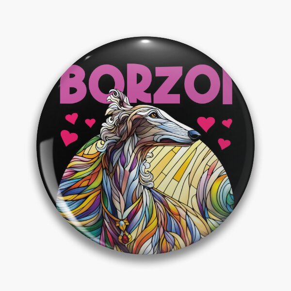 Item preview, Wonderful borzoi, stained glass. I love borzois. designed and sold by MrPila.