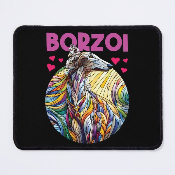 Item preview, Wonderful borzoi, stained glass. I love borzois. designed and sold by MrPila.
