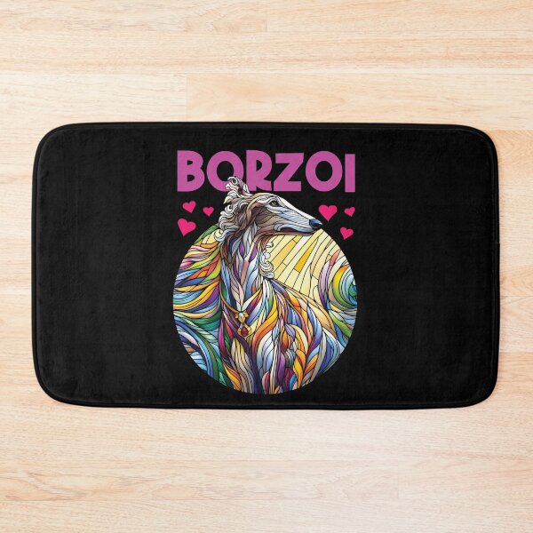 Item preview, Wonderful borzoi, stained glass. I love borzois. designed and sold by MrPila.