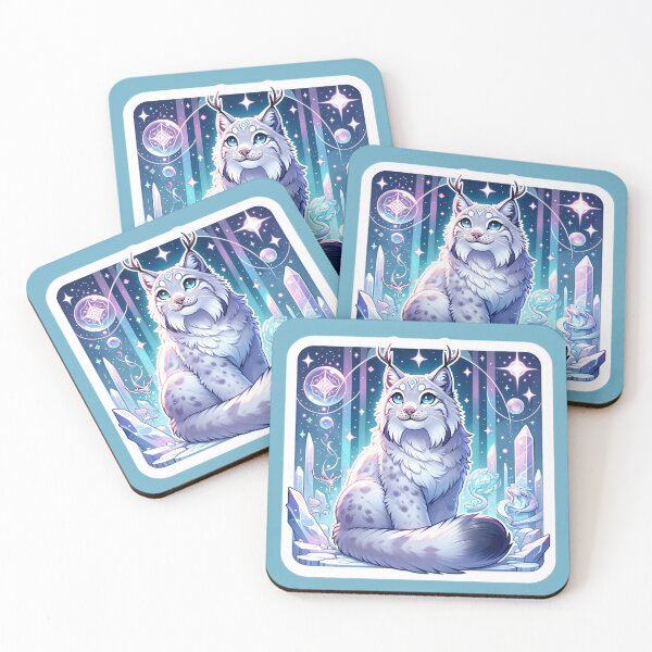 Item preview, Luminous Gaze: The Lynx of Northern Mystique designed and sold by Anechkau.