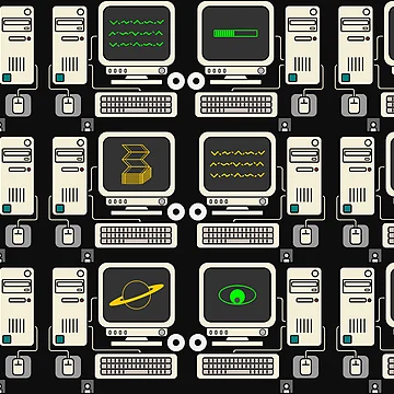 Artwork thumbnail, Computer Lab by RadDadArt