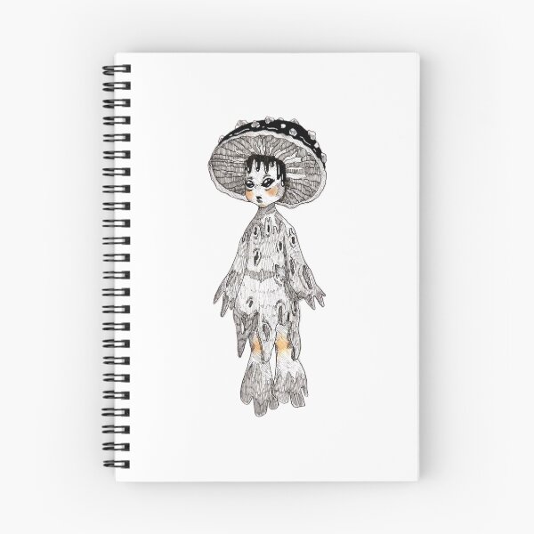 Item preview, Amanita Galactica Mushroom Girl designed and sold by ArtworksByBelle.