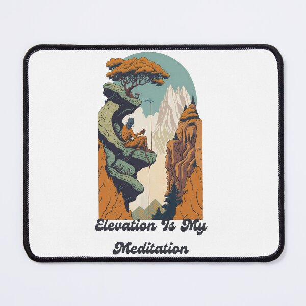 Item preview, Elevation is my Meditation designed and sold by greenbeanart.