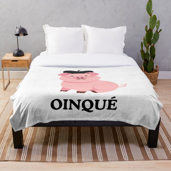 Artikelvorschau, Cute French Pig Oinque entworfen und verkauft von MixCulture.