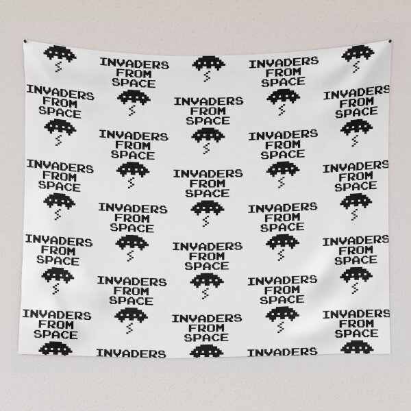 Item preview, Invaders from space designed and sold by KetiaArtWorld.