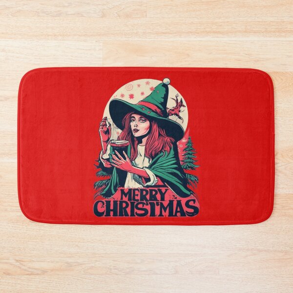 Item preview, Christmas Witch, With Text, Merry Christmas  designed and sold by Imaginefun.