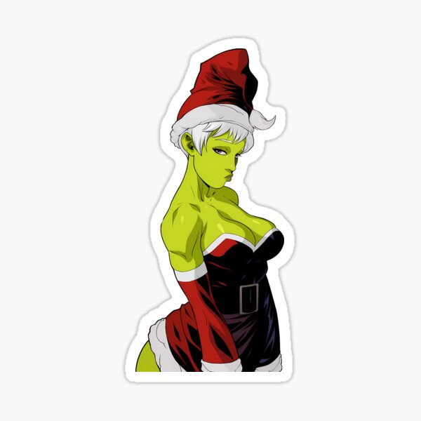 The Grinch Sticker for Sale by pofrstudios