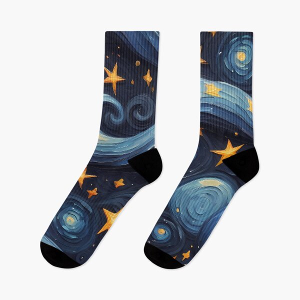 Item preview, Starry Night Sky Pattern – Celestial and Cute designed and sold by Kittyzens.