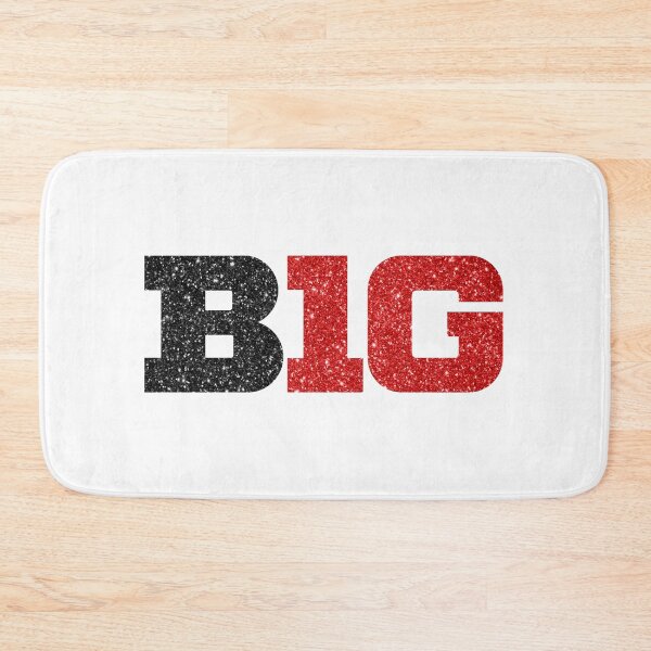 Item preview, big ten glitter logo- wisconsin colors designed and sold by designsbysamantha.