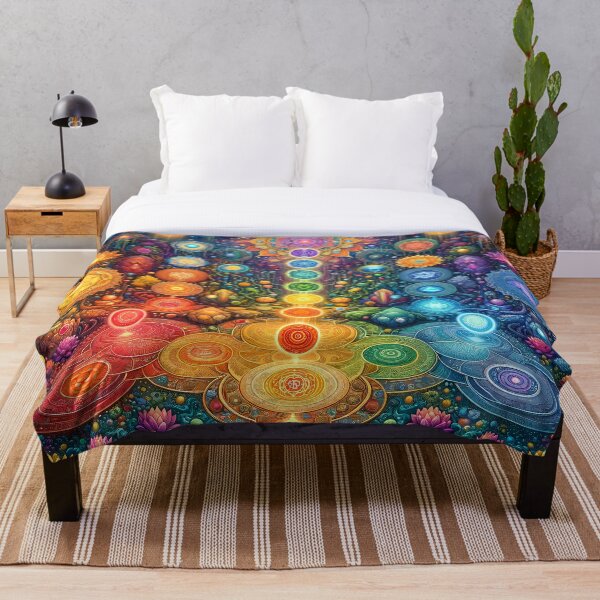 Aperçu de l'œuvre Le royaume des chakras créée et vendue par NeatSplash.