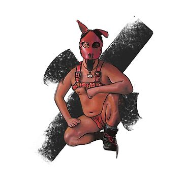 Artwork thumbnail, Leather Pup by CheckHIMOut