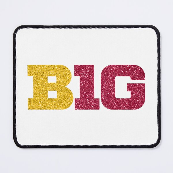 Item preview, big ten glitter logo- usc colors designed and sold by designsbysamantha.