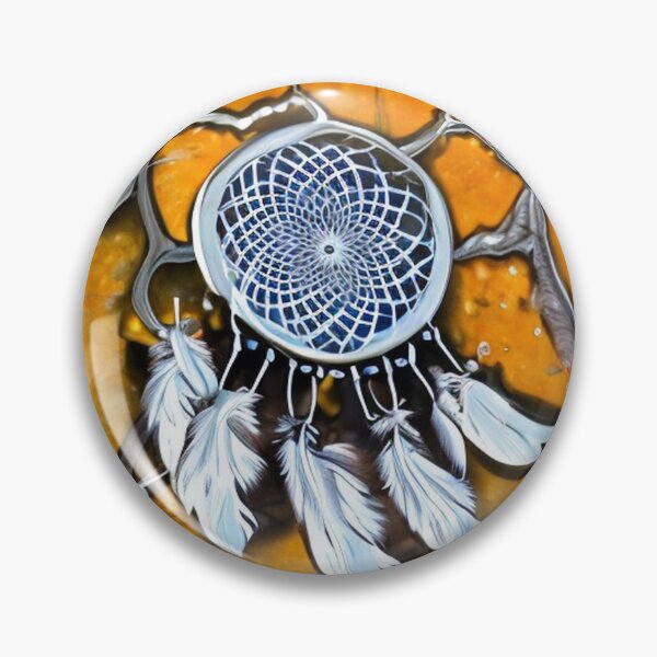 Item preview, Dreamcatcher on orange background  designed and sold by Hmelliger.
