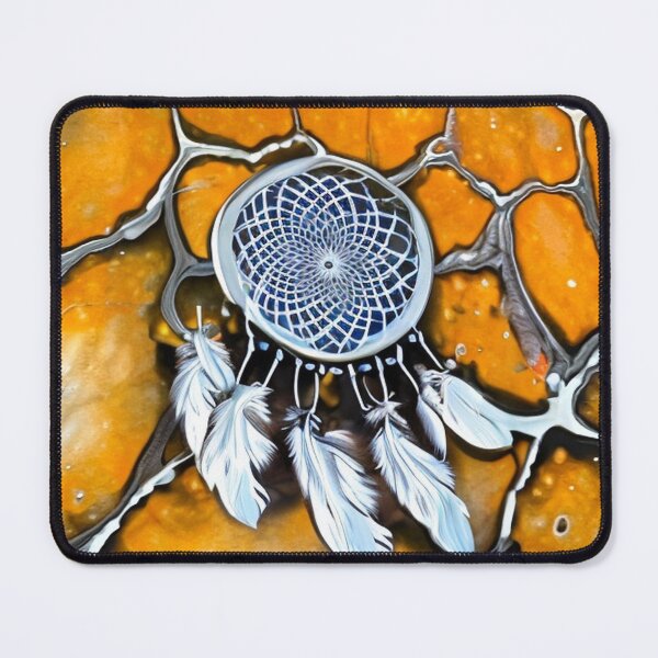 Item preview, Dreamcatcher on orange background  designed and sold by Hmelliger.