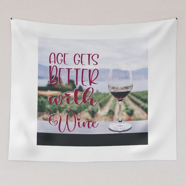 Item preview, Age Gets Better With Wine. designed and sold by TidyKitchenInc.
