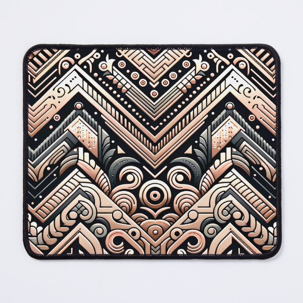 Item preview, Rose Gold Chevron Pattern designed and sold by NeatSplash.