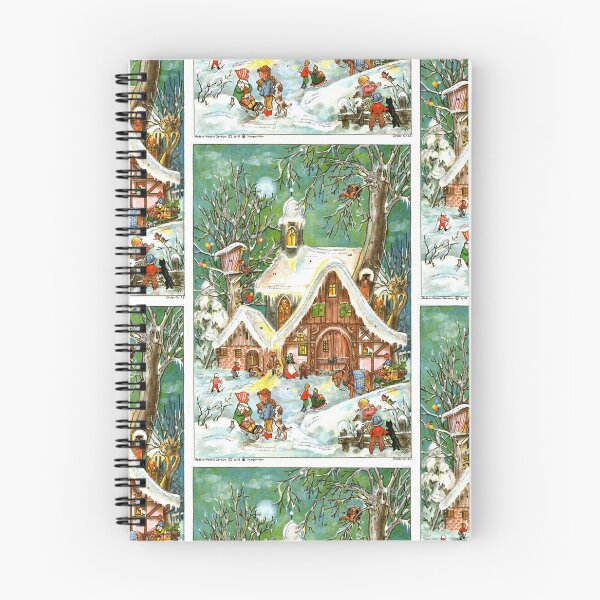 Item preview, Christmas advent greeting card/ Weihnachtskarte /snowvillage  designed and sold by LaundrySalt.