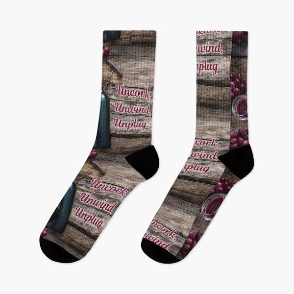 Item preview, Uncork, Unwind, Unplug. designed and sold by TidyKitchenInc.