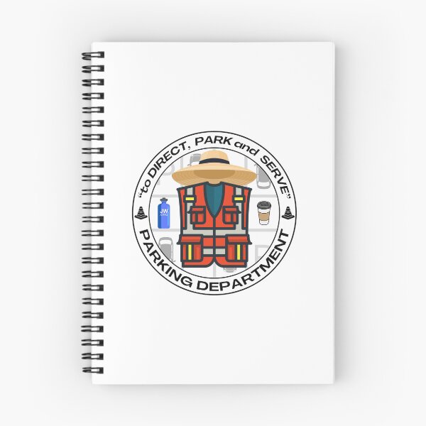 Item preview, to Direct, Park and Serve - Parking Department designed and sold by JSquaredDesign.
