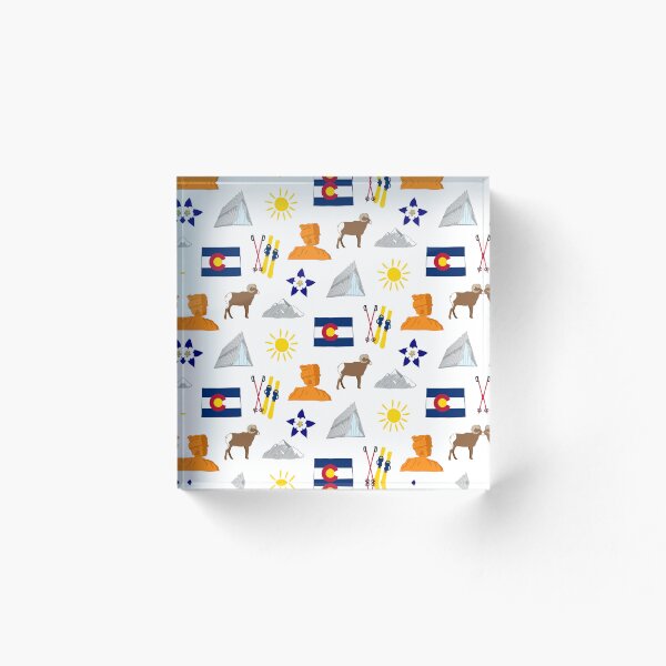 Item preview, Iconos de Colorado designed and sold by Nickwilljack.