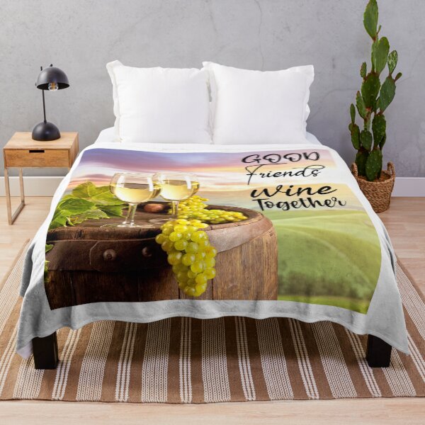 Item preview, Good Friends Wine Together designed and sold by TidyKitchenInc.