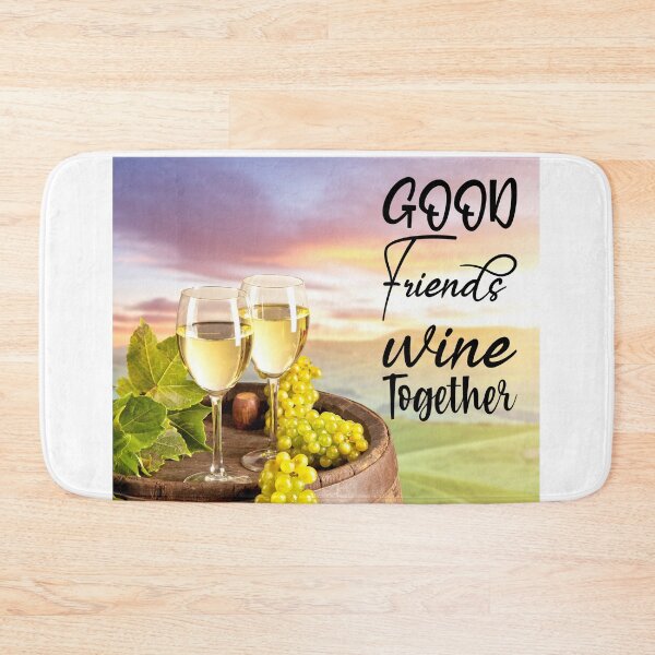 Item preview, Good Friends Wine Together designed and sold by TidyKitchenInc.