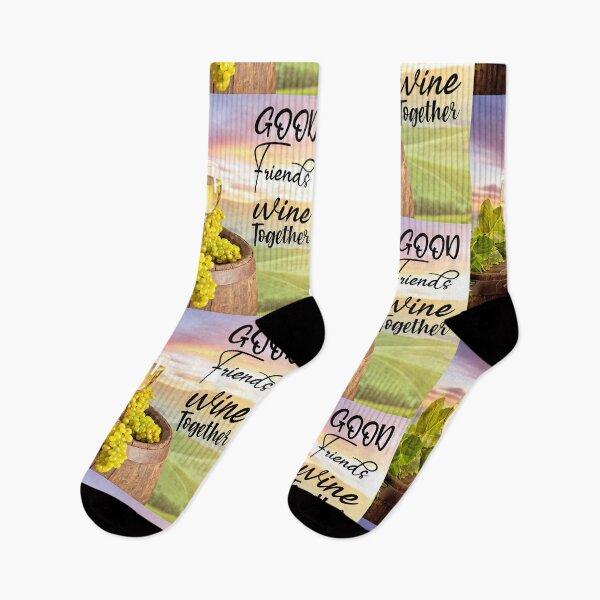 Item preview, Good Friends Wine Together designed and sold by TidyKitchenInc.