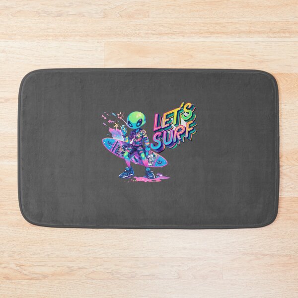Item preview, Galactic Surfing: The Alien and the Rainbow Wave designed and sold by Star Art ia.
