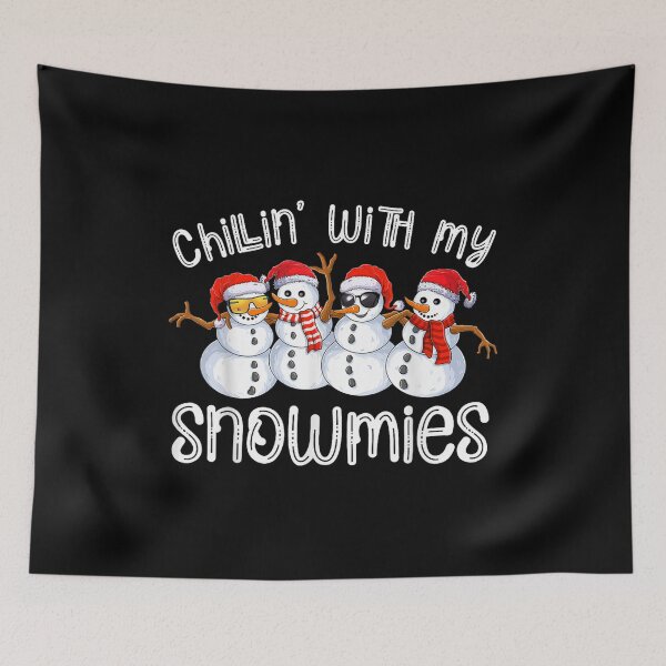 Item preview, Chillin' With My Snowmies designed and sold by PureHeaven ⭐⭐⭐⭐⭐.