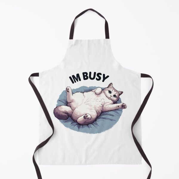 Item preview, Im busy cat designed and sold by TomFrontierArt.