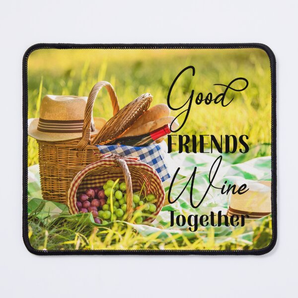 Item preview, Good Friends Wine Together designed and sold by TidyKitchenInc.
