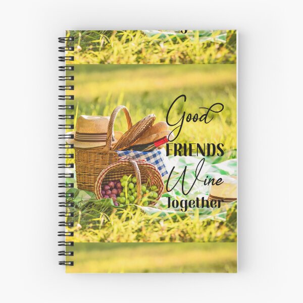 Item preview, Good Friends Wine Together designed and sold by TidyKitchenInc.