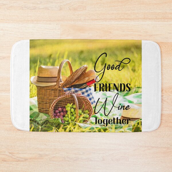 Item preview, Good Friends Wine Together designed and sold by TidyKitchenInc.