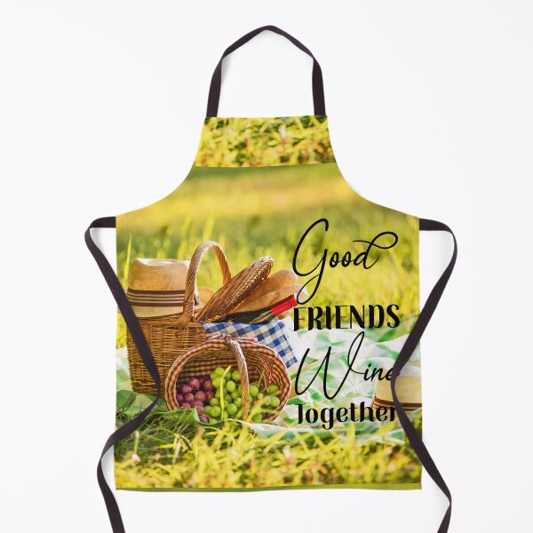 Item preview, Good Friends Wine Together designed and sold by TidyKitchenInc.